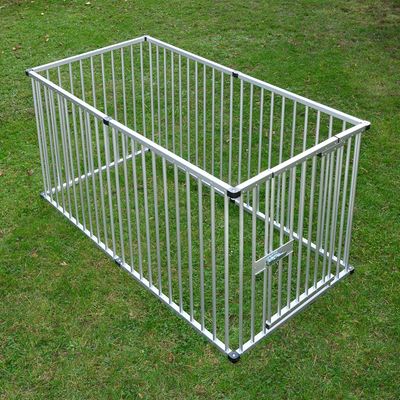 Welpenfreilaufgehege aus Aluminium