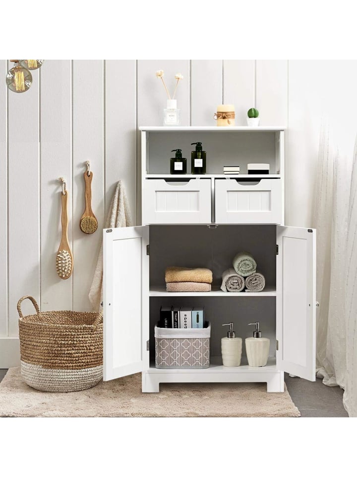 COSTWAY Badezimmerschrank in Weiß günstig kaufen onesize