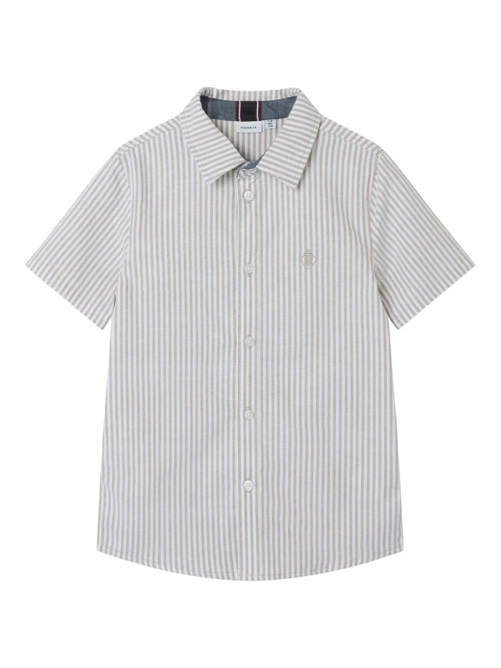 name it Hemd kurzarm in pure cashmere günstig kaufen