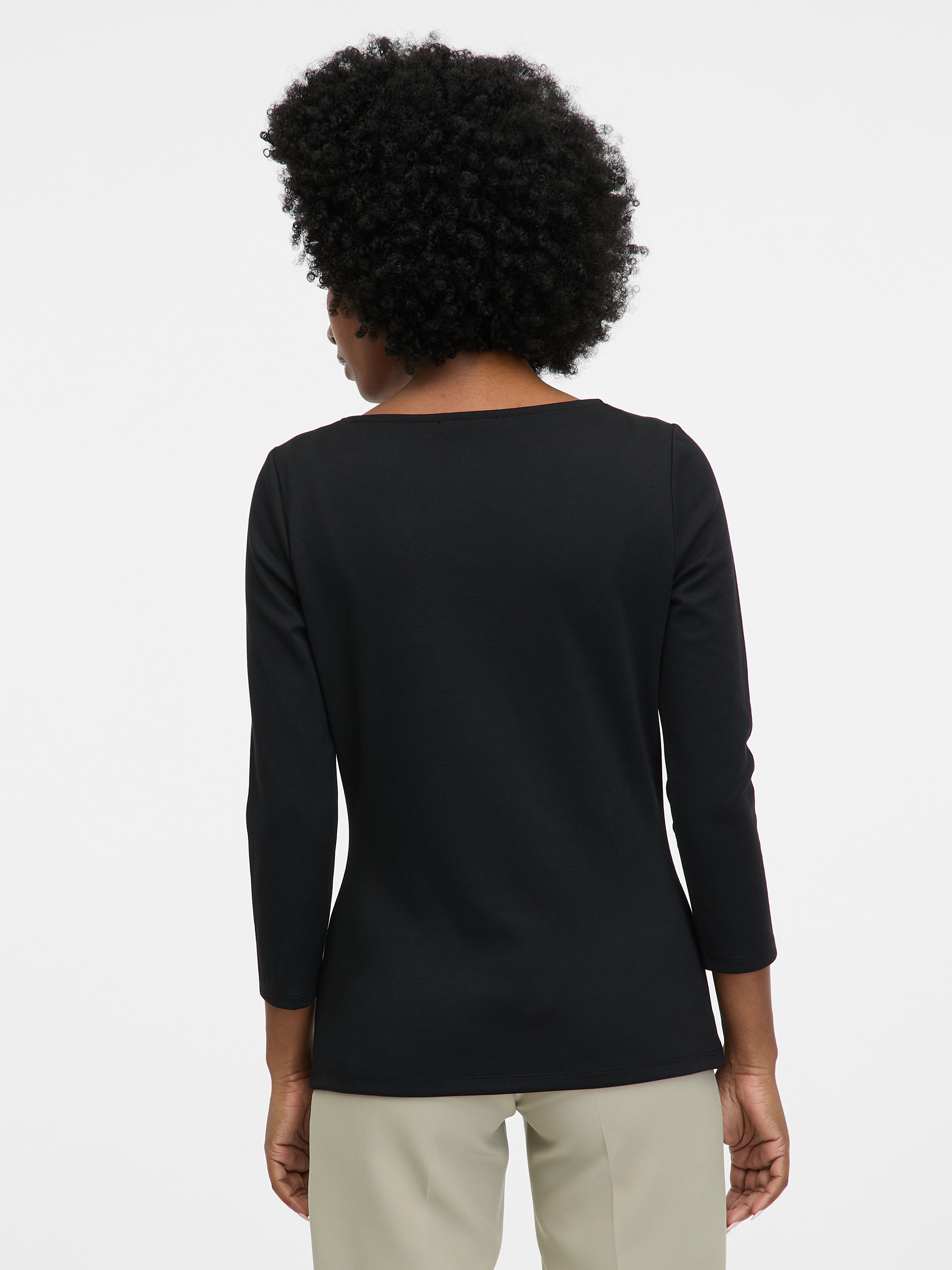 Schwarze Damen-Bluse ORSAY
