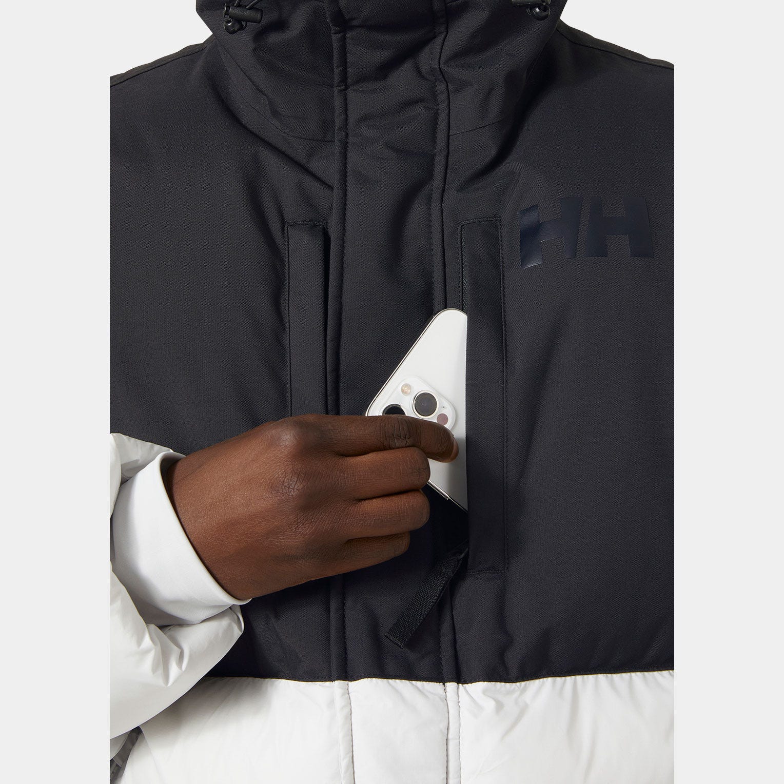 Men's Active Puffy Long Jacket