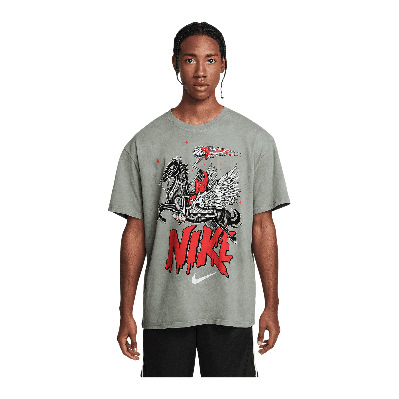 Nike M90 T-Shirt Grau F029