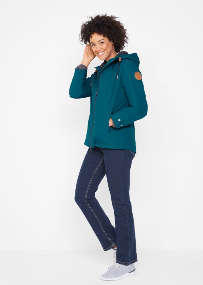 3 in 1 Funktionsjacke mit Strickfleece Innenjacke