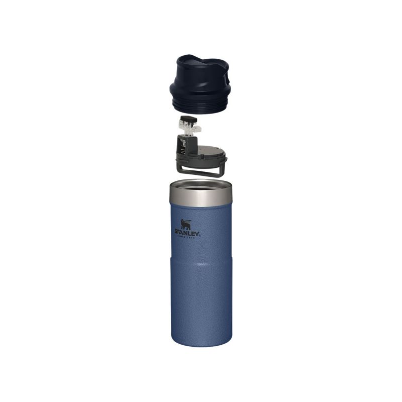 Stanley Classic Trigger-Action Travel MUG 12oz \/350ml Hammertone Lake