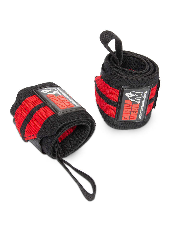 Gorilla Wear Handgelenkbandagen - Pro - Schwarz/Rot günstig kaufen Verpackungseinheit