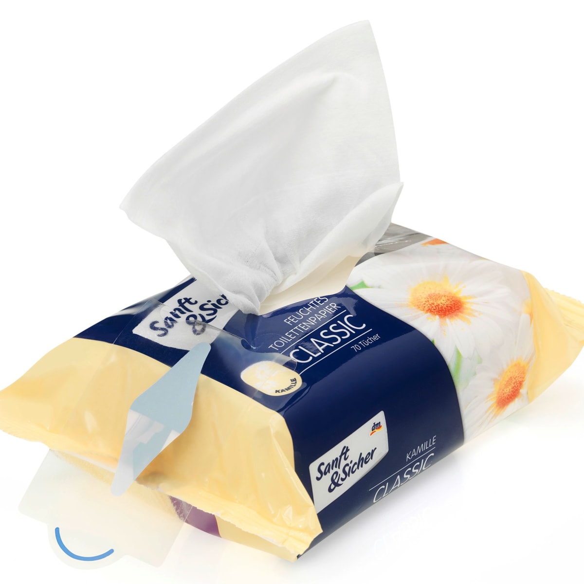 Feuchtes Toilettenpapier Classic Kamille, 70 St