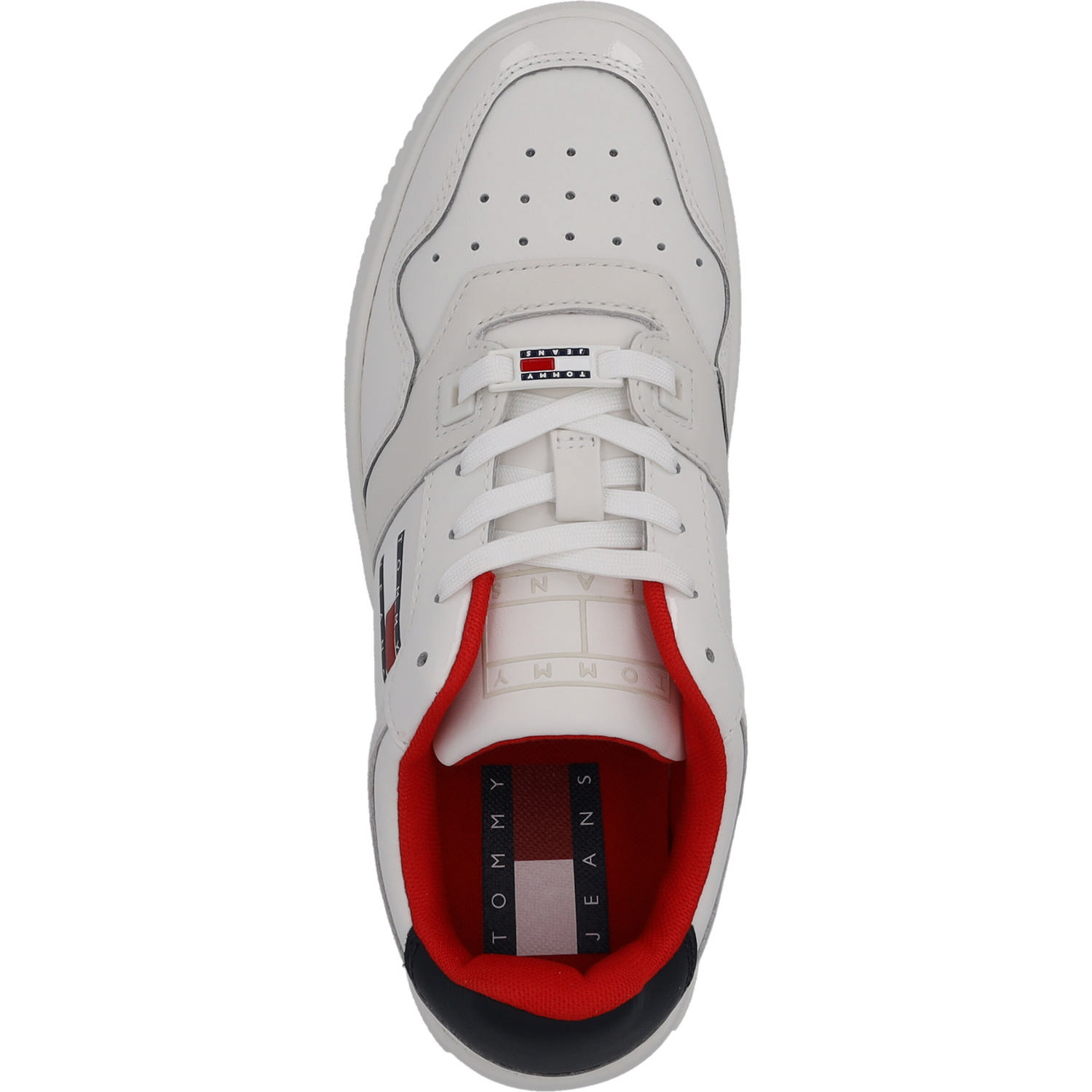 Tommy Hilfiger EN0EN02206, Schnürschuhe, Damen, white/Coporate