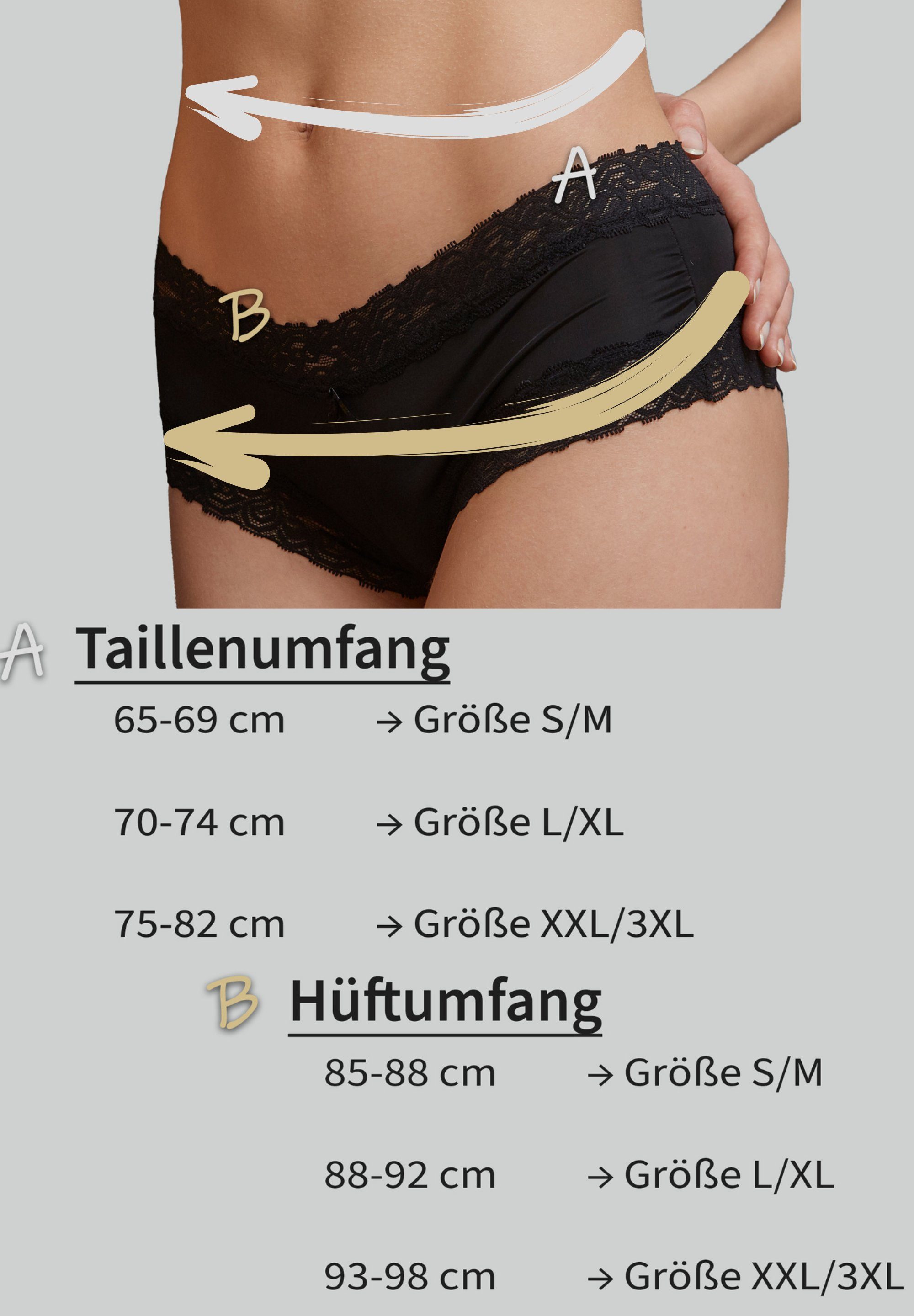 Fabio Farini Hipster Damen Unterwäsche - Frauen Unterhosen Panty Slip (Packung, 6-St) mit floraler Spitze und Schleifchen