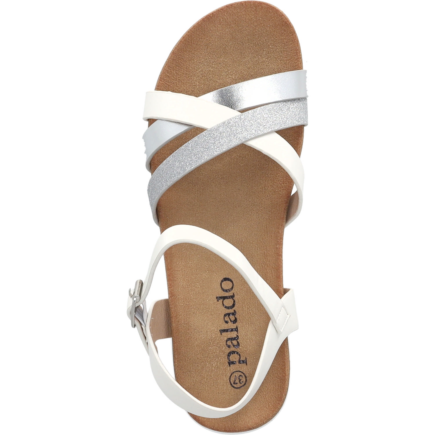 Palado Jantai, Sandalen, Damen, Weiß