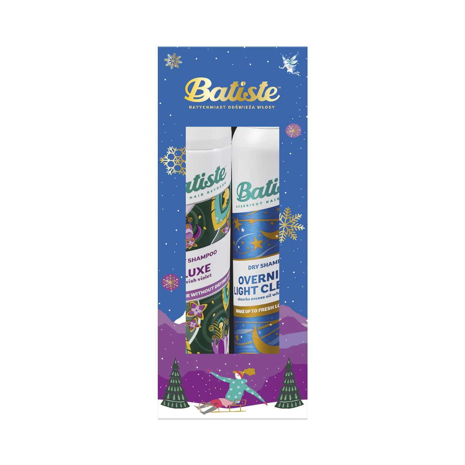 Batiste set suhog šampona, Luxe + noćno svjetlo