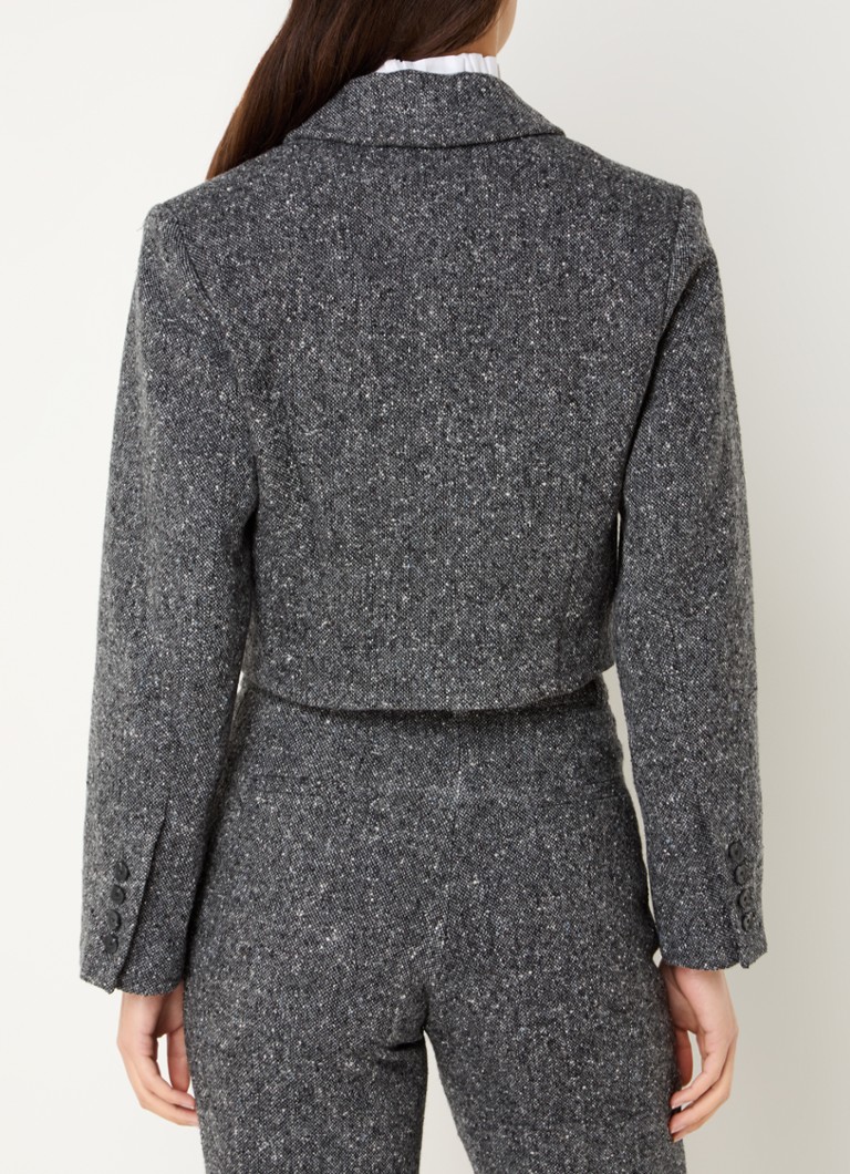 Claudie Pierlot Sacou scurt din tweed Vamis