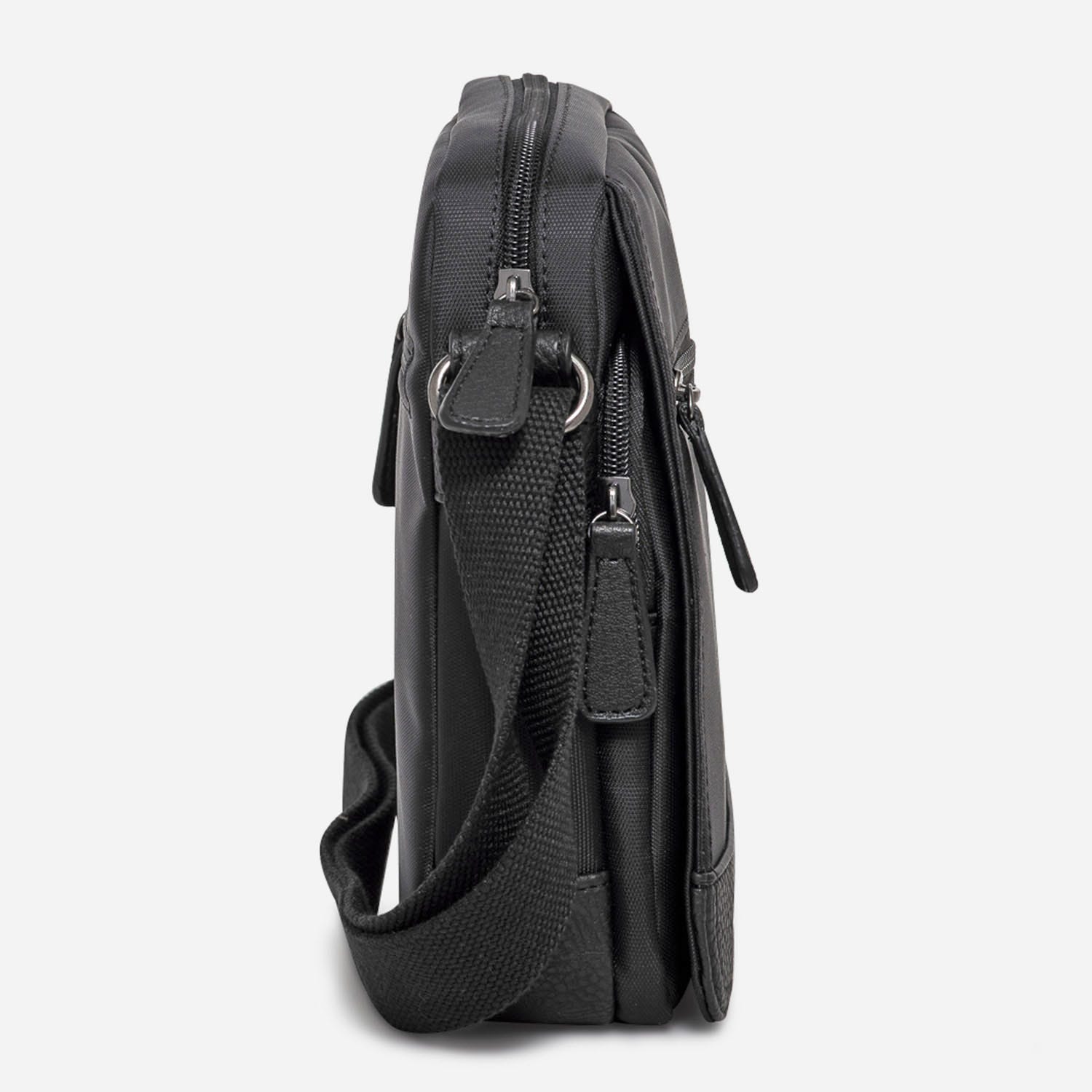 Sac bandoulière noir homme