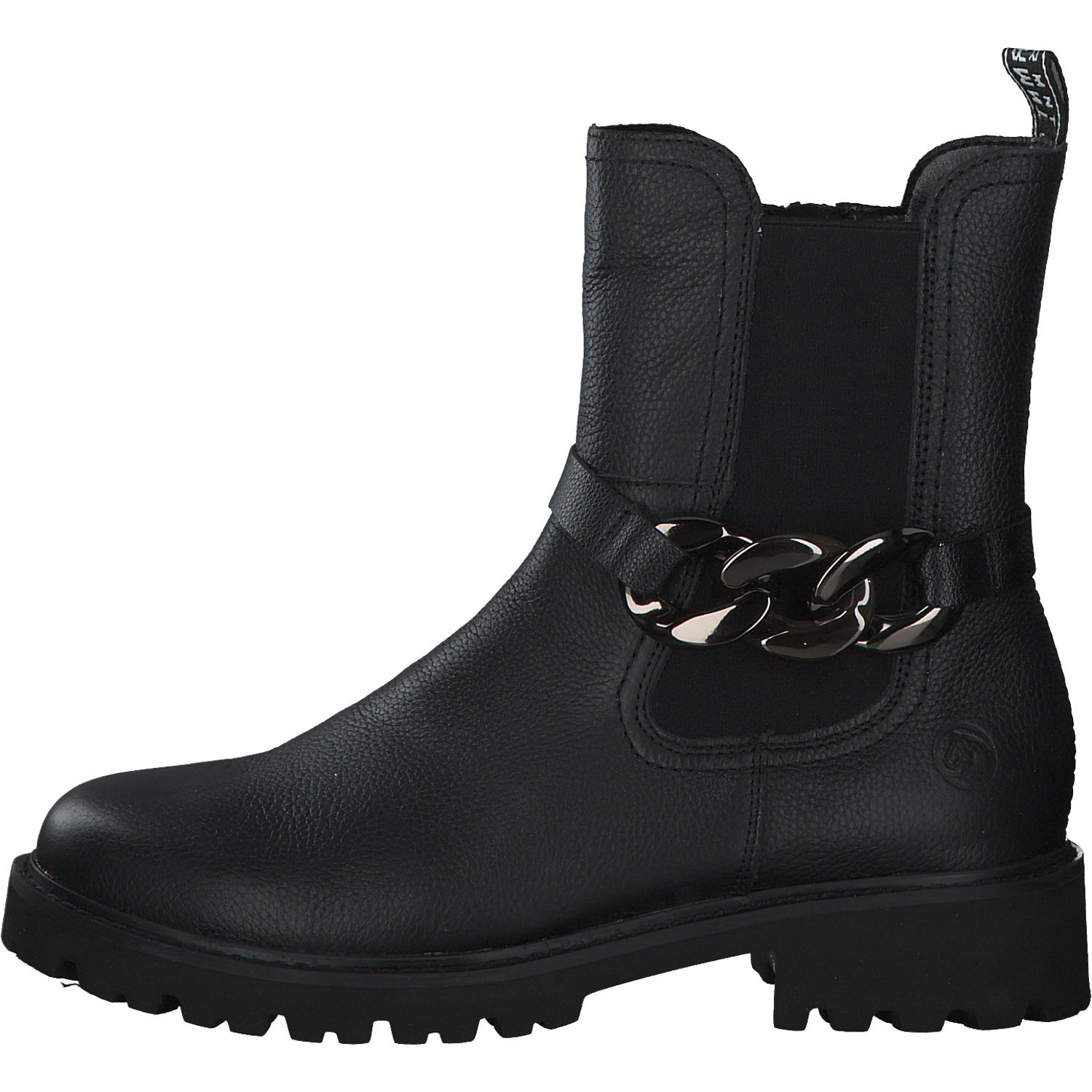 Remonte D8695, Chelsea Boots, Damen, Schwarz