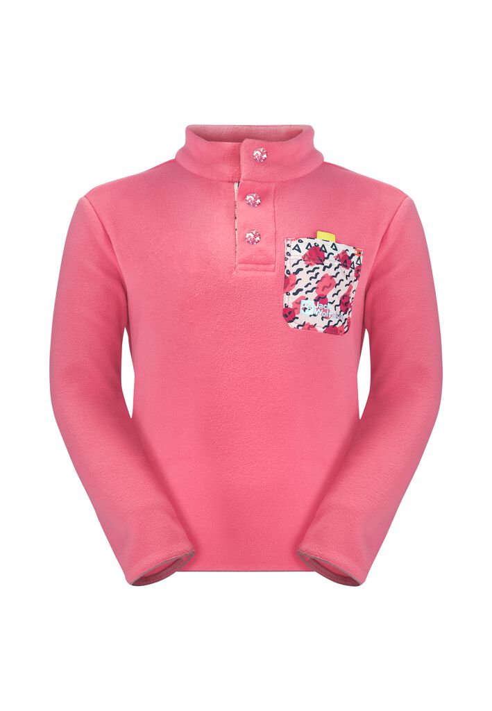 VILLI BUTTON FLEECE K Fleecepullover Kinder