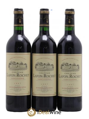 Château Lafon Rochet 4ème Grand Cru Classé  1997 - Lot de 3 Bouteilles