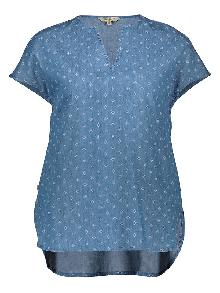 Herrlicher Bluse in Blau günstig kaufen