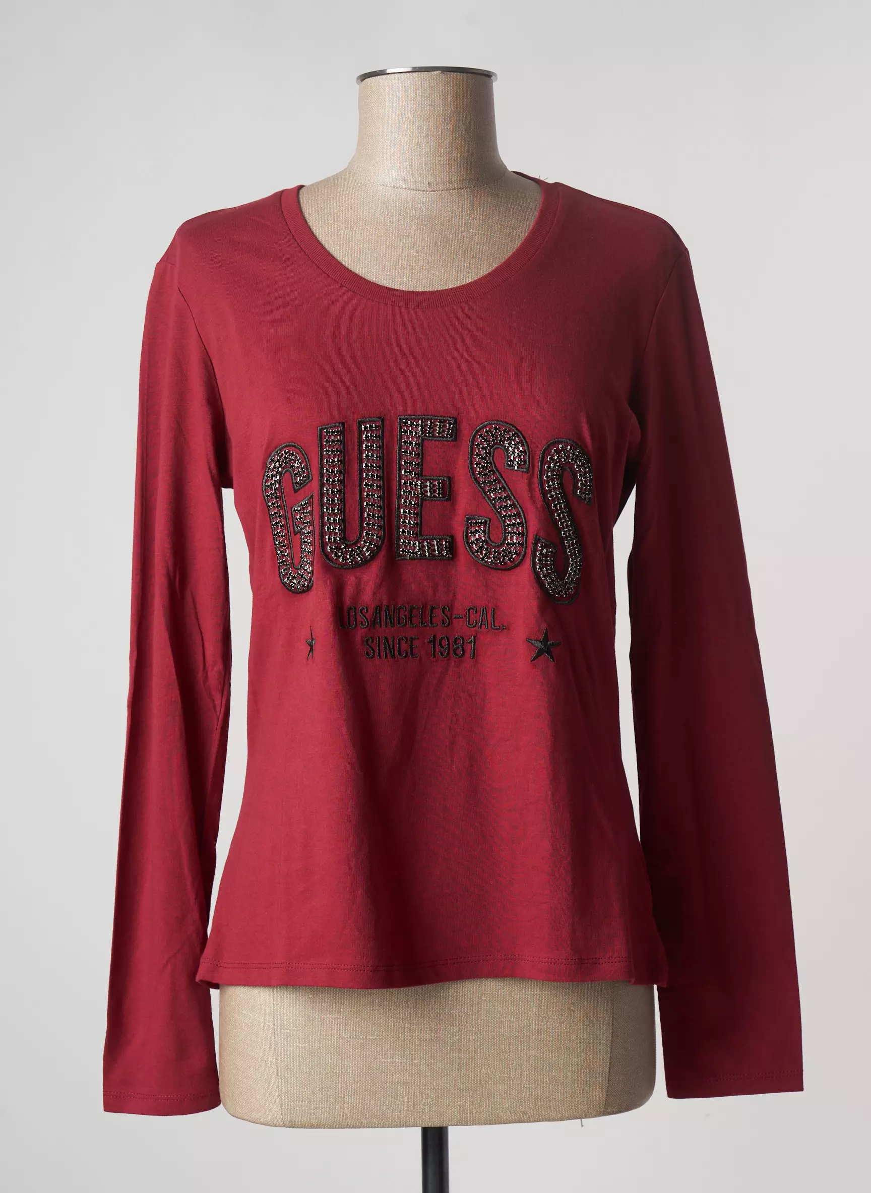 Guess Tshirts Femme couleur rouge