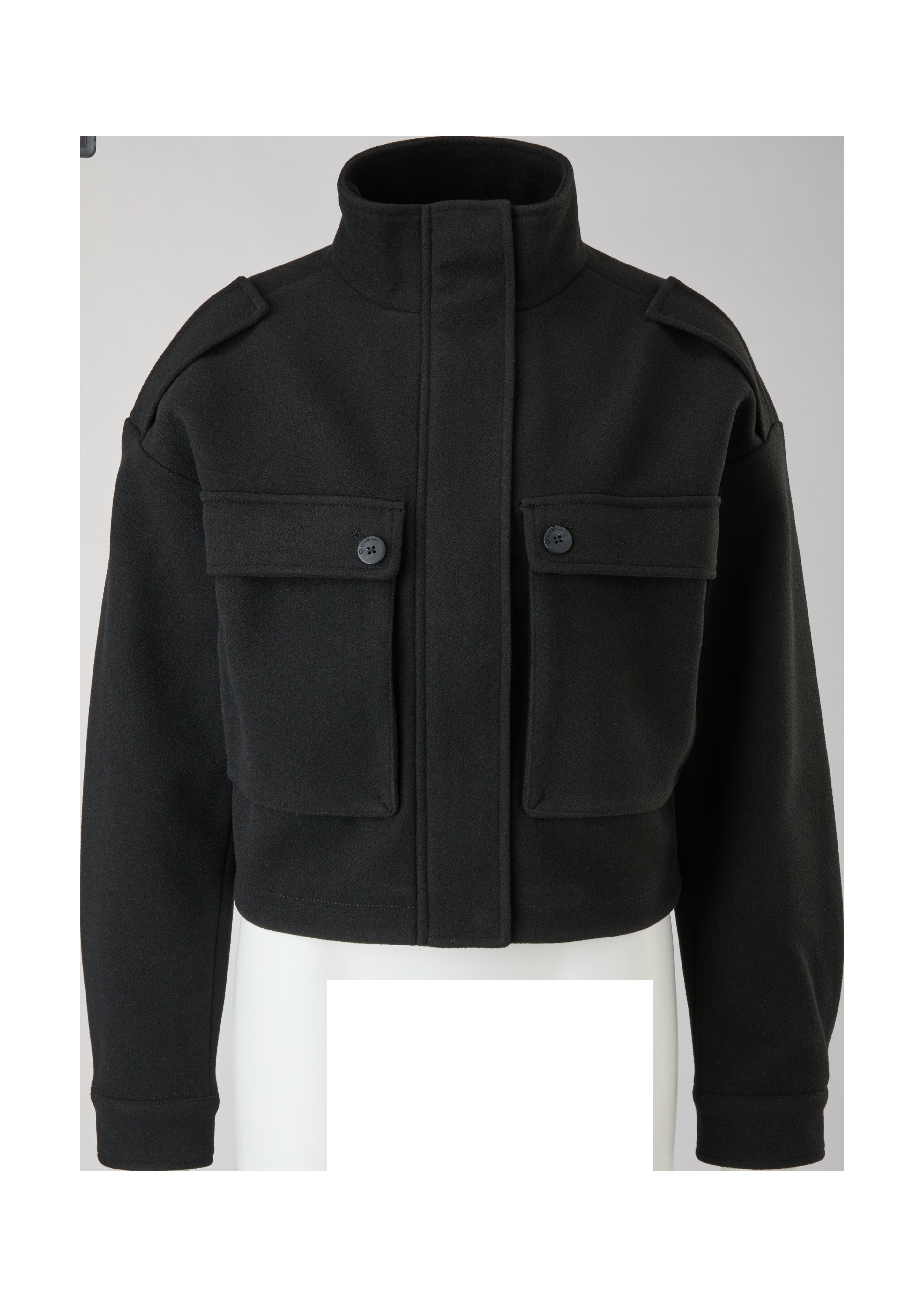 Jacke in Woll-Optik  2116165-9999