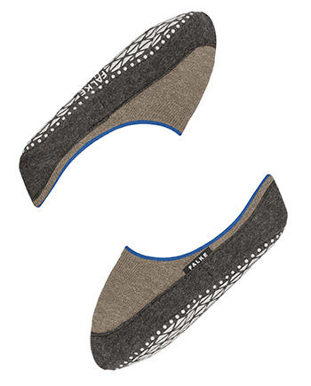 Falke, Serie Cosyshoe, Merinowolle, beige-grau