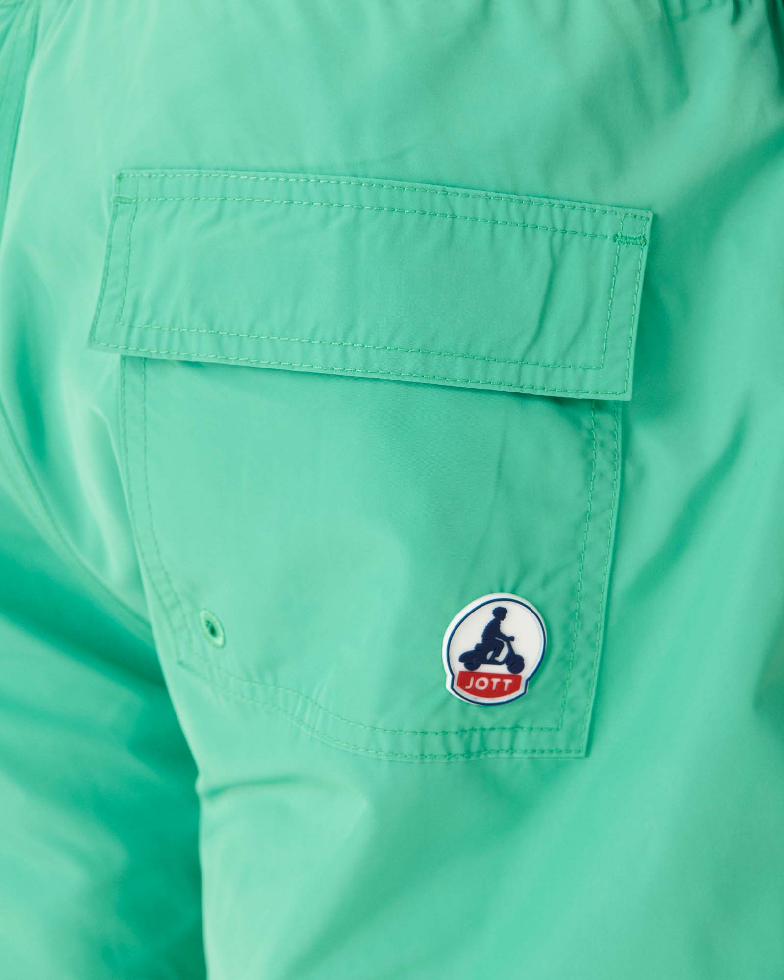 Short de bain Vert/Funday blanc Biarritz