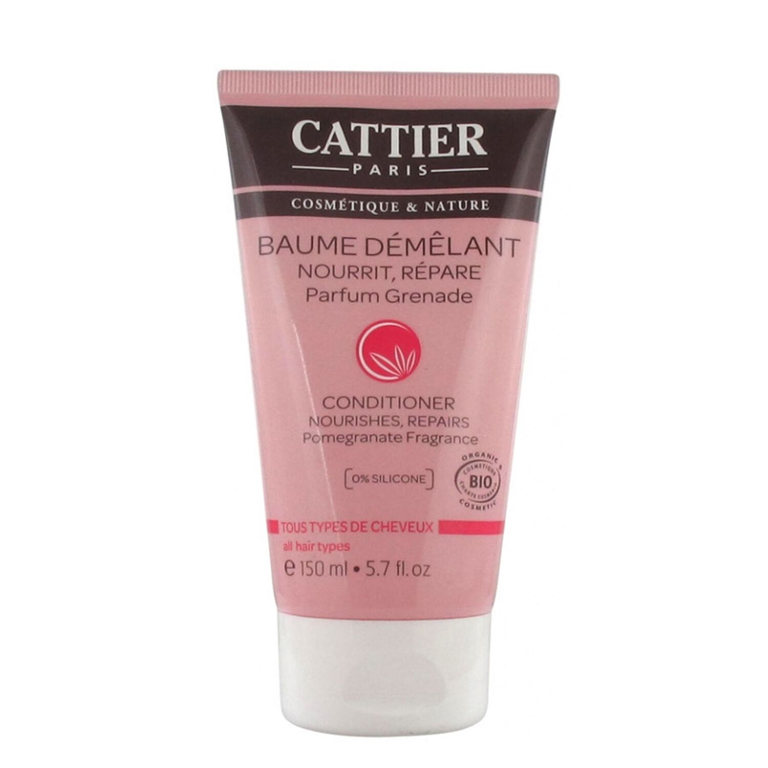 Cattier Baume Démêlant Nourrit & Répare - Parfum Grenade 150 ml