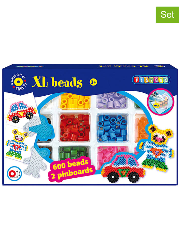 Playbox 600tlg. XL-Bügelperlenset 