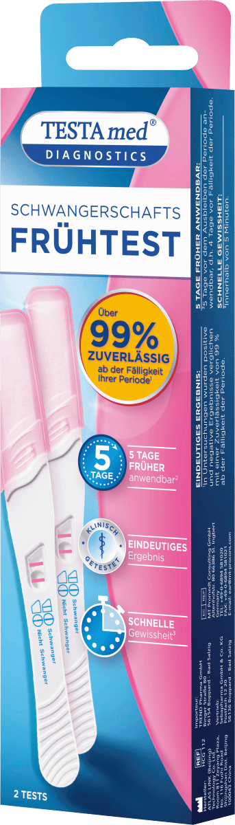 Schwangerschaftstest Frühtest, 2 St