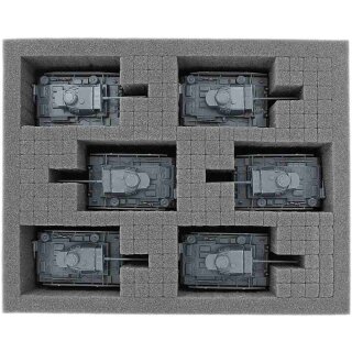 Feldherr Lagerbox M für Bolt Action: 72 Soldaten und 6 Panzer
