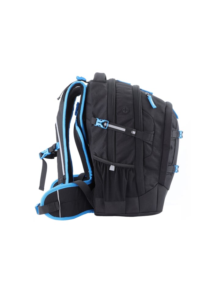 2Be 3er Set Schulrucksack Black in Black günstig kaufen onesize