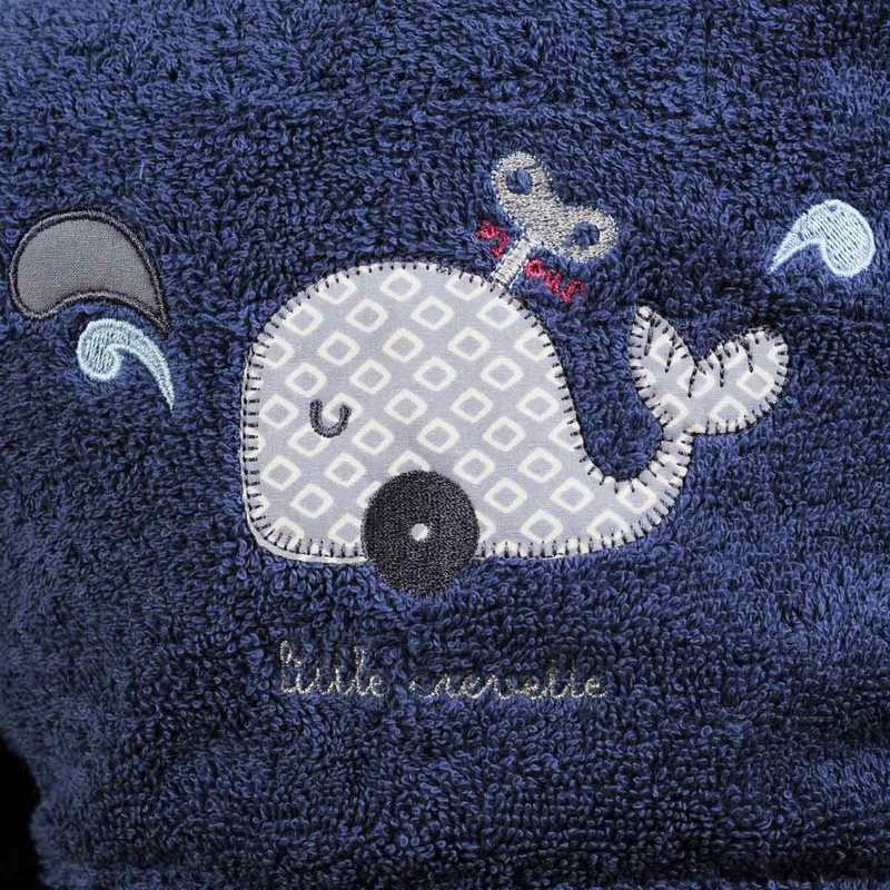 Peignoir enfant Baleine 6/7 ans