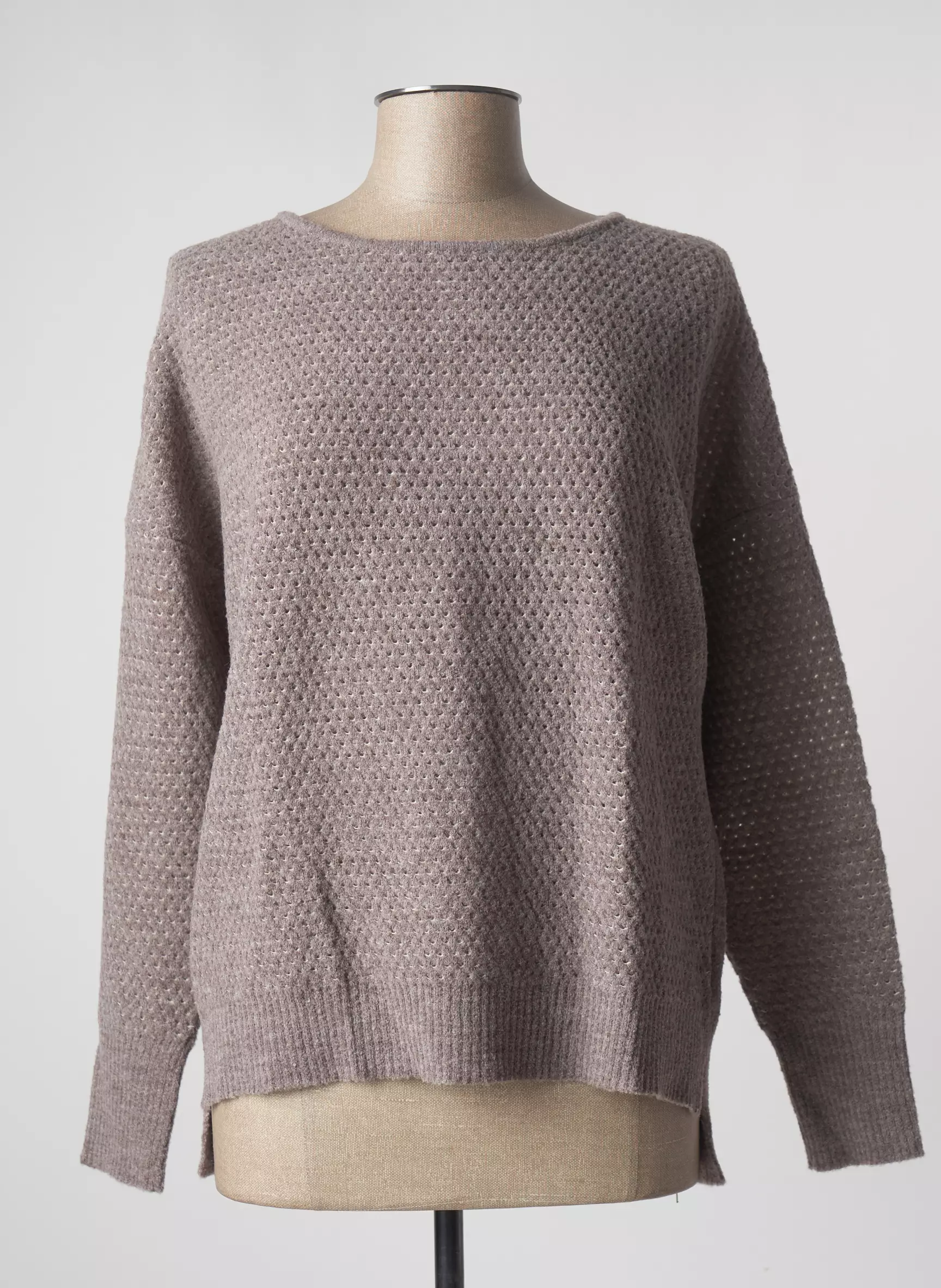 Thomas Rabe Pulls Femme couleur marron