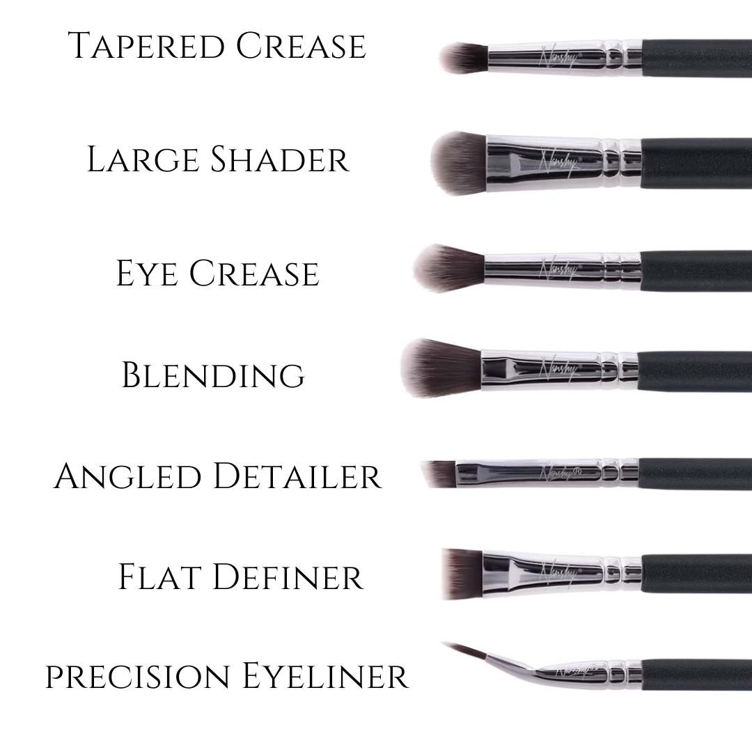 The Eye Brush Set Onyx Schwarz