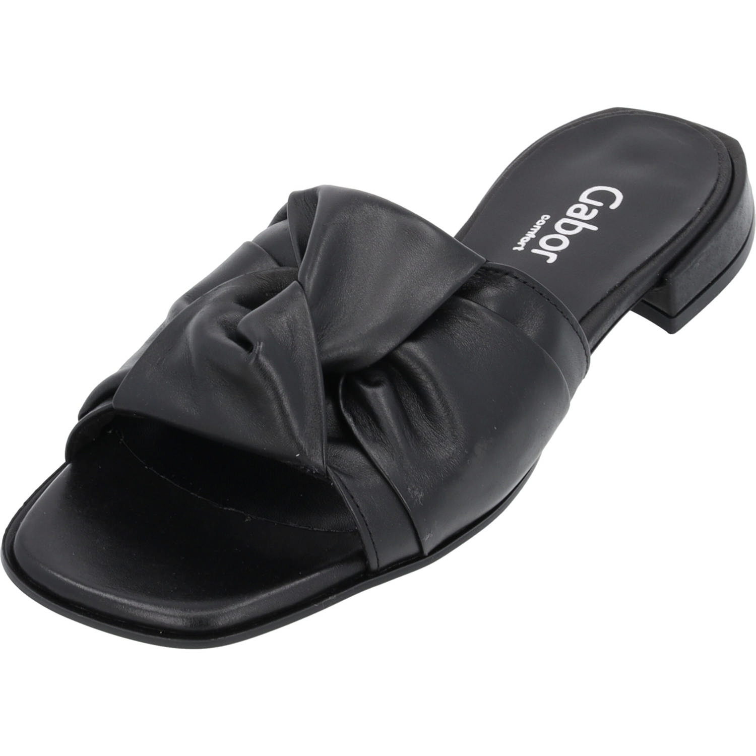 Gabor Comfort 2.803, Plateau-Pantoletten, Damen, schwarz (LDS)