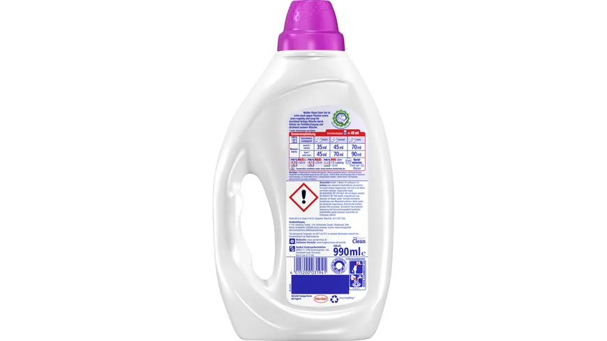 Weißer Riese Colorwaschmittel Color Gel 990 ml