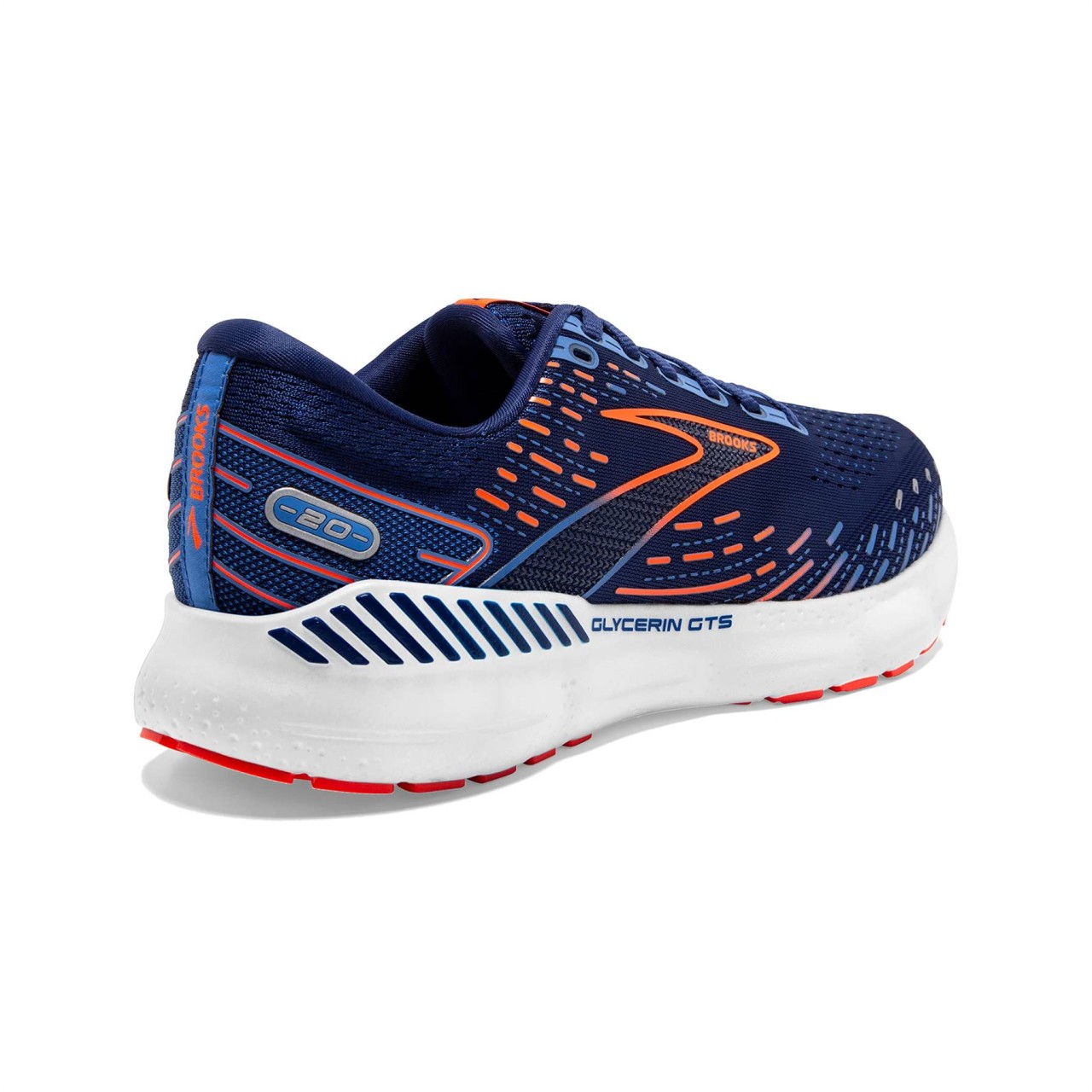 BROOKS Freizeit Schnürer blau