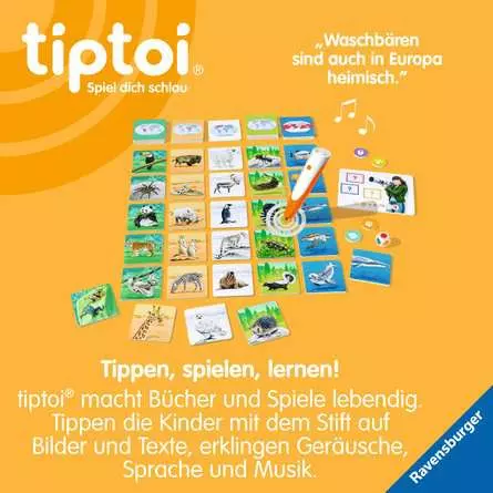 tiptoi® Tiere der Welt - Lernspiel ab 4 Jahren