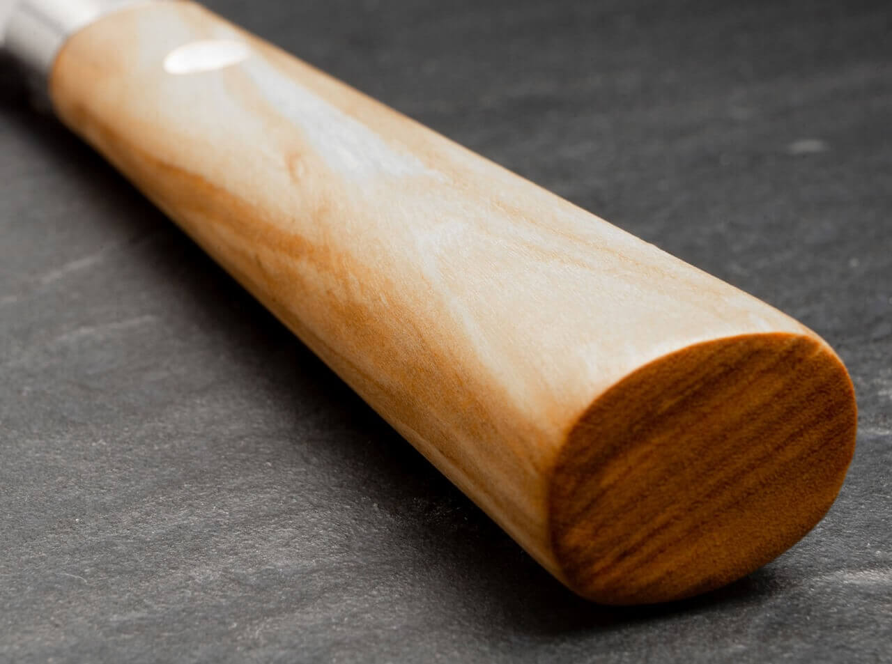 Damast Olive Chefmesser Klein