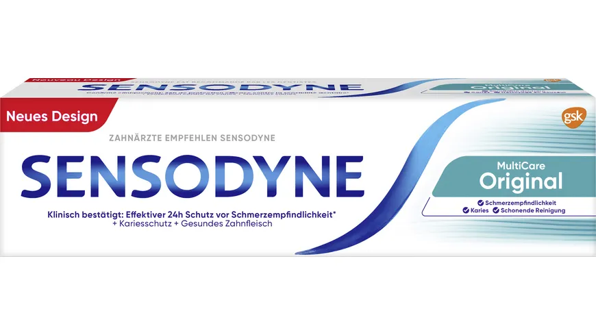 Sensodyne MultiCare Original Zahncreme 75 ml