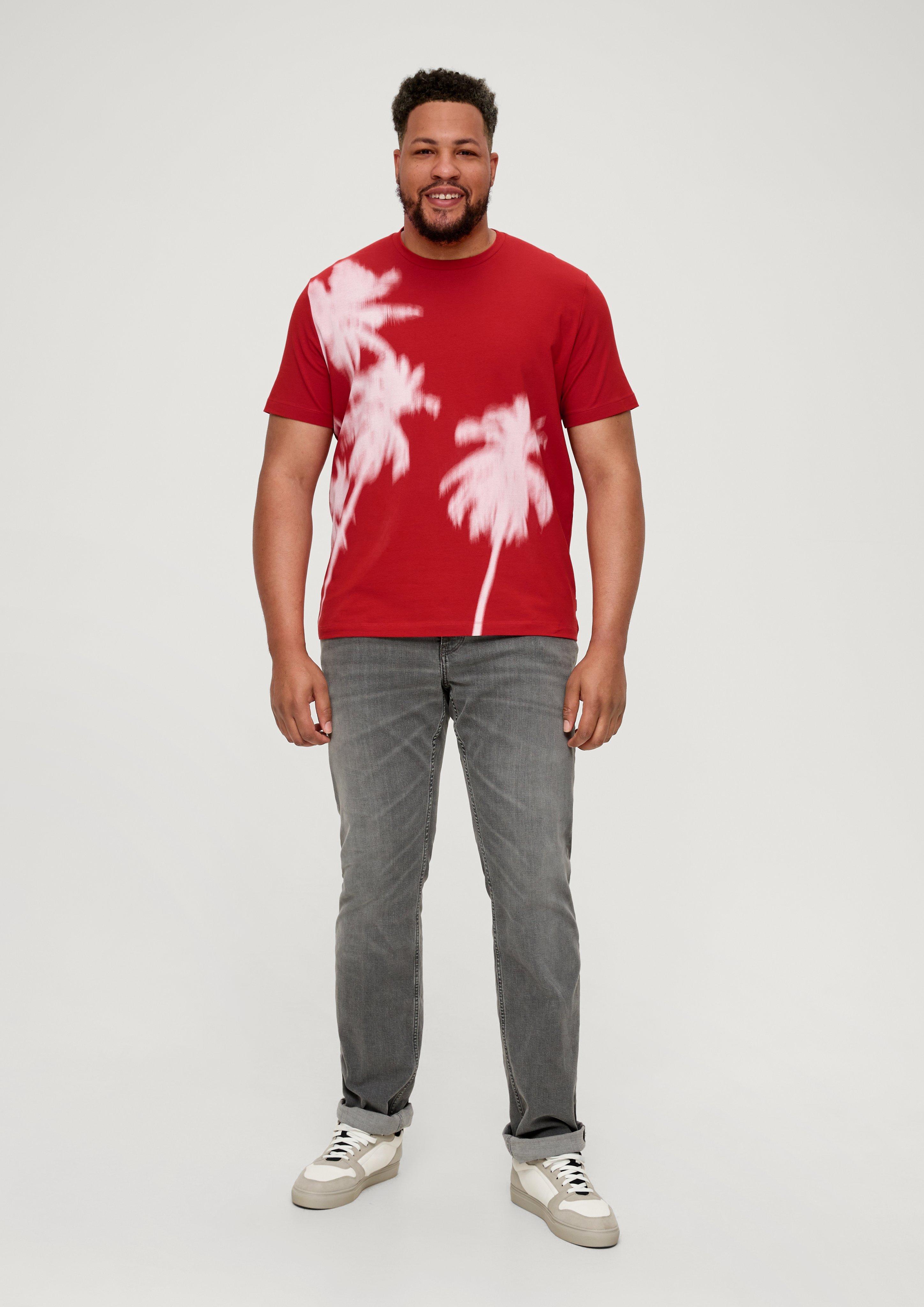 T-Shirt aus Baumwollstretch  2135659-30F1