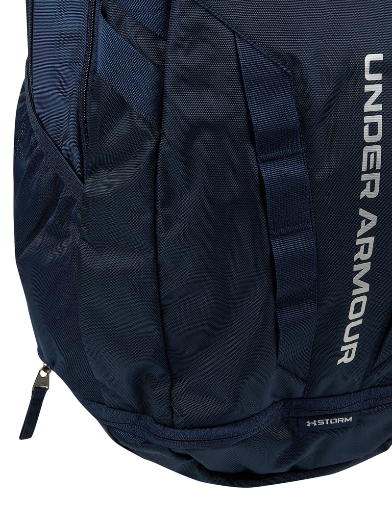 Rucksack mit Logo Modell 'Hustle 5.0' in marineblau