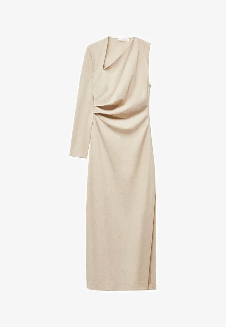 Vestido tubo de mango