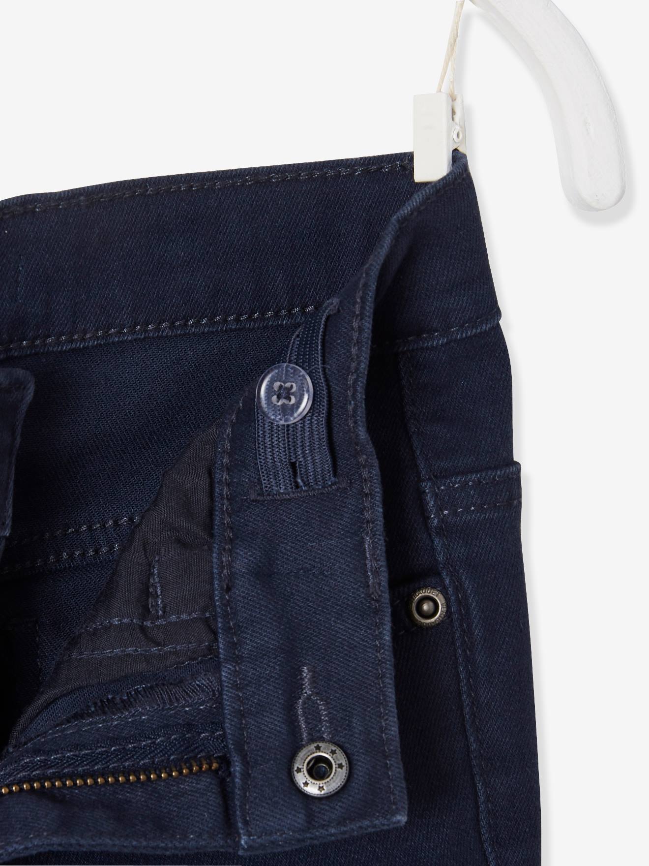 Vertbaudet Gerade Jungen Hose, Hüftweite COMFORT - nachtblau