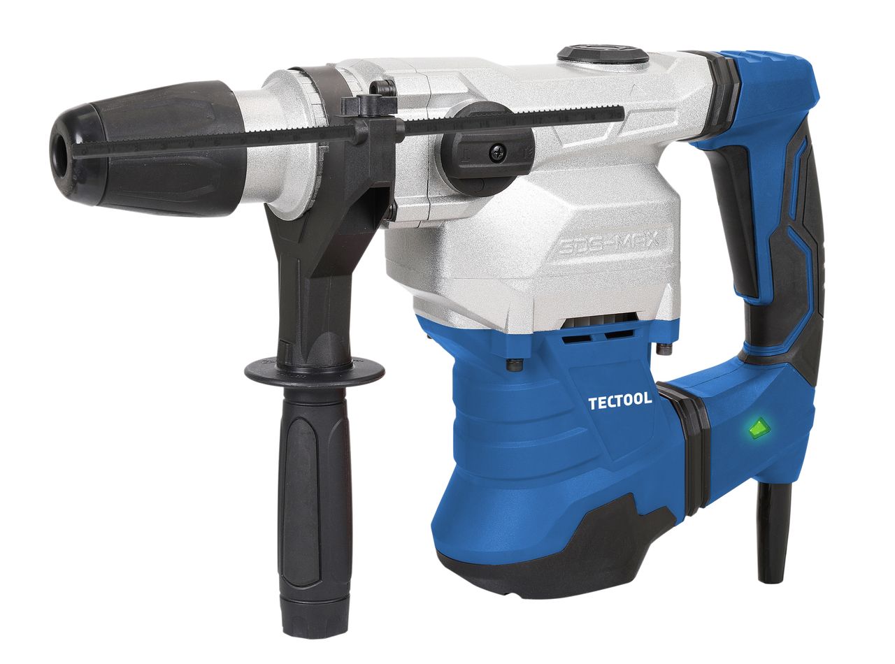 TECTOOL SDS-MAX BOHRHAMMER TRH 1500 [230V - EU] - 1500W, 480 U/MIN, 12J, INKL. KOFFER U. BOHRER