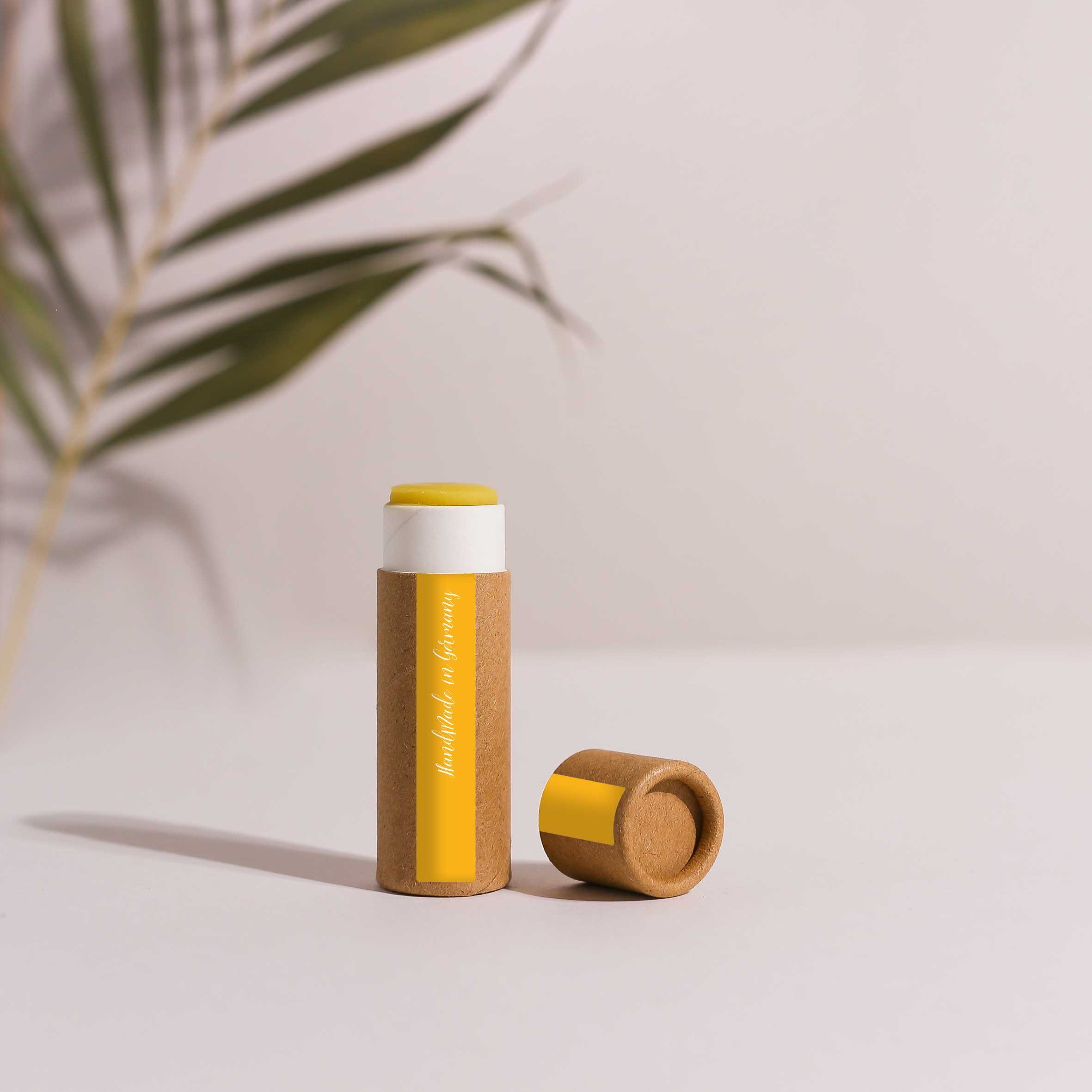Malantis Lippenbalsam CBD LippenBalm Honig mit Sheabutter, Kokosöl und Kakaobutter, 100% Naturkosmetik, Handmade inGermany