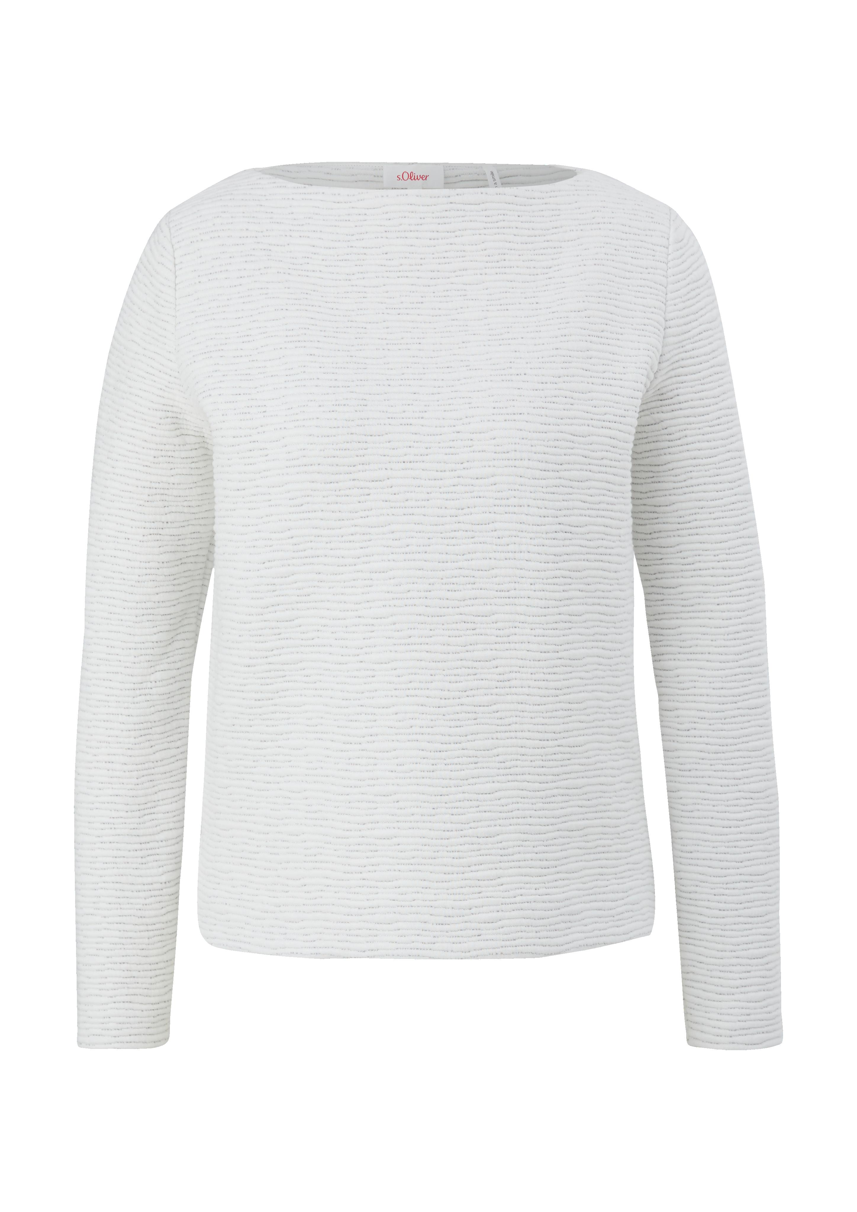 Sweatshirt mit Musterstruktur  2126023-0210