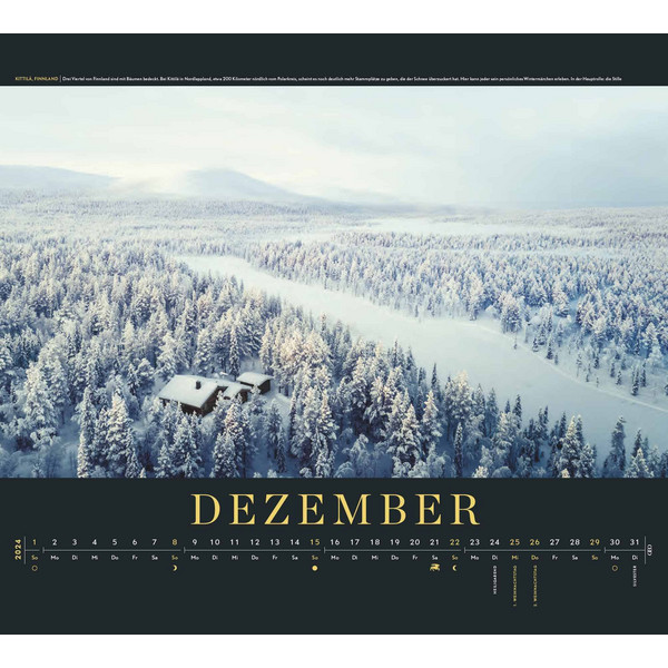 GEO SAISON: TRAUMZIELE 2024 - WAND-KALENDER - REISE-KALENDER - Kalender