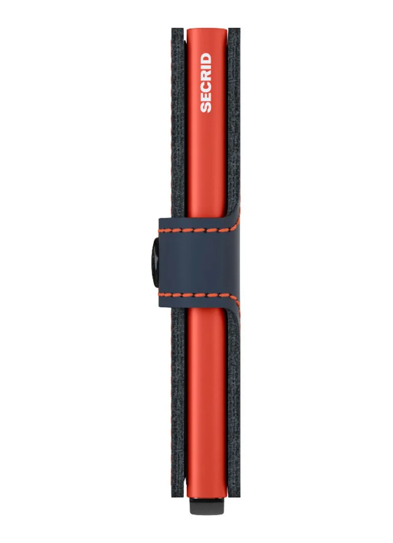Portofel mini din piele Secrid cu sloturi pentru carduri.
