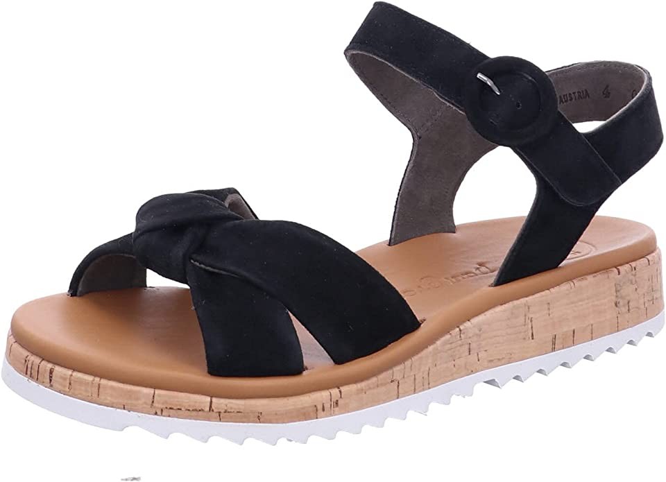 PAUL GREEN Komfort Sandalen schwarz 0073-6059-013/Sandale