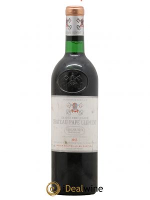 Château Pape Clément Cru Classé de Graves  1985 - Lot de 1 Bouteille