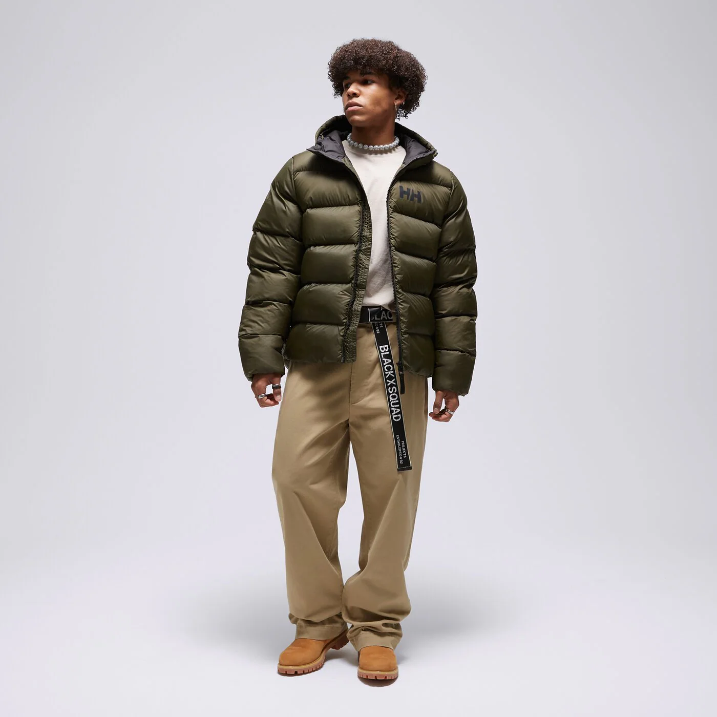 HELLY HANSEN JACKE WINTER ACTIVE PUFFY Grün